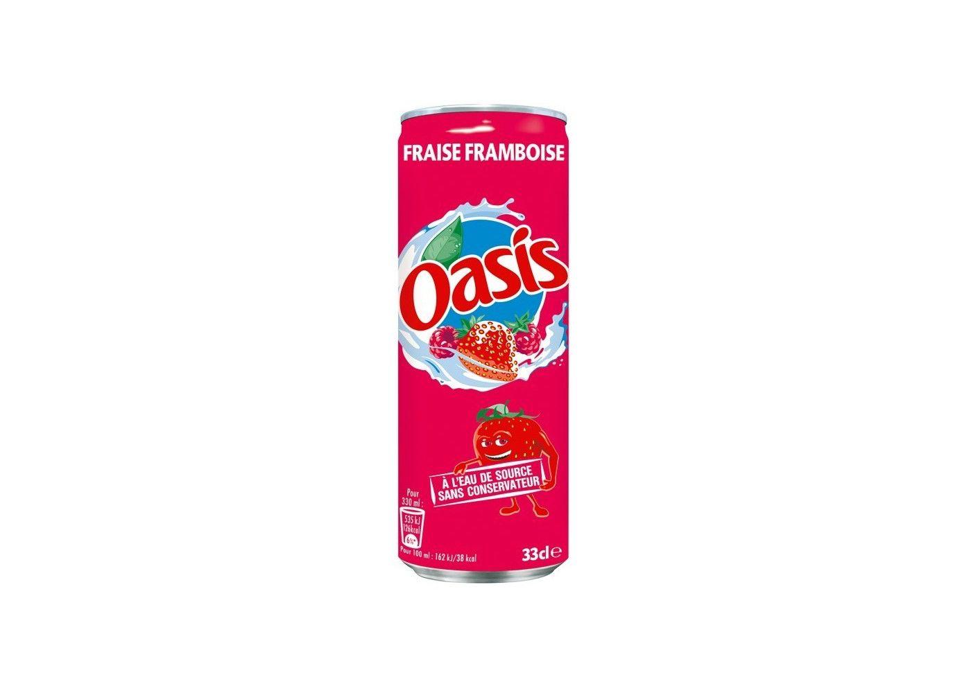 Oasis Fraise Framboise 24 x 33cl